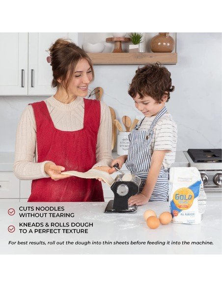 ⭐ Máquina para hacer pasta en Acero Inoxidable spaghetti comida italiana ⭐ Máquina para hacer pasta en Acero Inoxidable spaghetti comida italiana