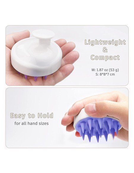 ⭐ Masajeador Capilar Aplica Shampoo Cepillo de masaje cuero cabelludo ⭐ Masajeador Capilar Aplica Shampoo Cepillo de masaje cuero cabelludo