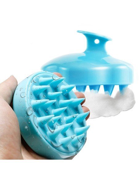 ⭐ Masajeador Capilar Aplica Shampoo Cepillo de masaje cuero cabelludo ⭐ Masajeador Capilar Aplica Shampoo Cepillo de masaje cuero cabelludo