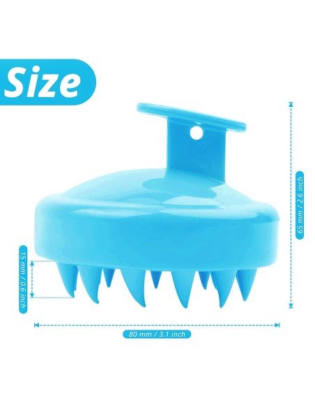 ⭐ Masajeador Capilar Aplica Shampoo Cepillo de masaje cuero cabelludo ⭐ Masajeador Capilar Aplica Shampoo Cepillo de masaje cuero cabelludo