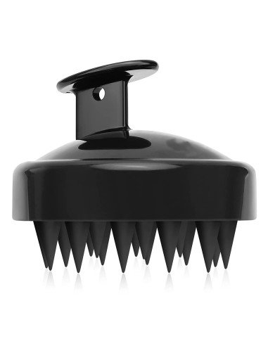 ⭐ Masajeador Capilar Aplica Shampoo Cepillo de masaje cuero cabelludo