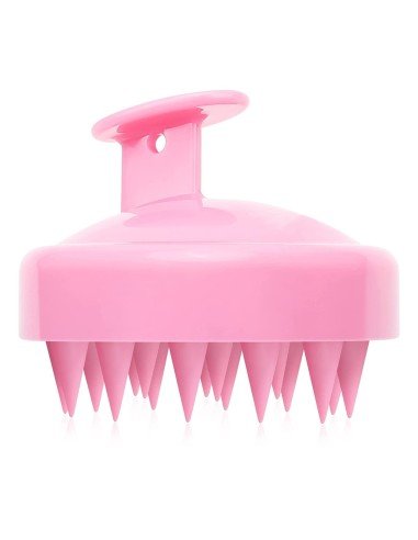 ⭐ Masajeador Capilar Aplica Shampoo Cepillo de masaje cuero cabelludo