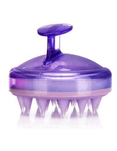 ⭐ Masajeador Capilar Aplica Shampoo Cepillo de masaje cuero cabelludo