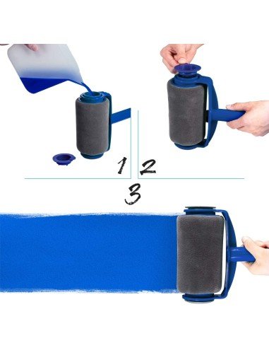 Rodillo Inteligente Recargable Paint Roller con Contenedor Runner