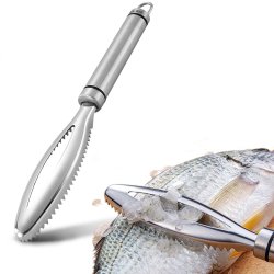 ⭐ Descamador De Pescado Pelador Escamas Acero Inox