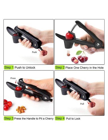 ⭐ Removedor de Semillas Cerezas despitonador Aceitunas