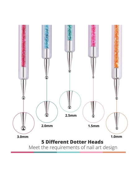 ⭐ Set x6 Pinceles Rainbow Brush Arco Iris Arte Escolar