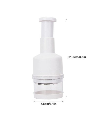 ⭐ Picadora Manual Cortador de Cebolla Ajo Jengibre