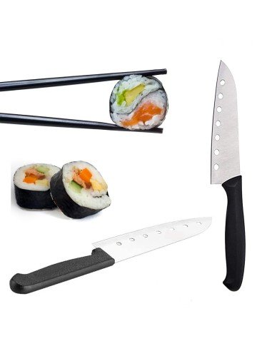 ⭐ Cuchillo Japonés de Carnicería textura acero hoja afilada