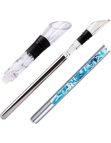 ⭐ Enfriador de Vino en Acero inoxidable, vino a su temperatura adecuada