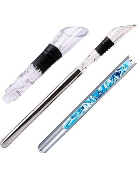 ⭐ Enfriador de Vino en Acero inoxidable, vino a su temperatura adecuada