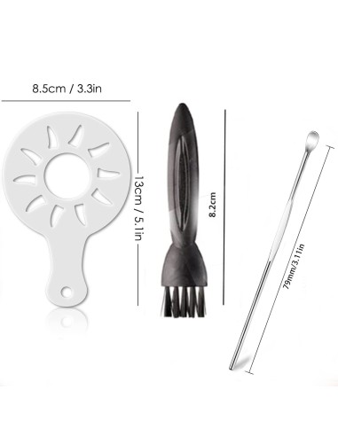 ⭐ Set x 16 Moldes de silicona para cupcakes Muffin Magdalenas