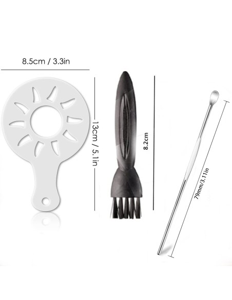 ⭐ Set x 6 Moldes de silicona para cupcakes Muffin Magdalenas