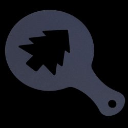 Kit Arte Latte Espolvoreador con Lápiz y Moldes Plantillas decoración Capuccino Café