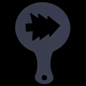 Kit Arte Latte Espolvoreador con Lápiz y Moldes Plantillas decoración Capuccino Café