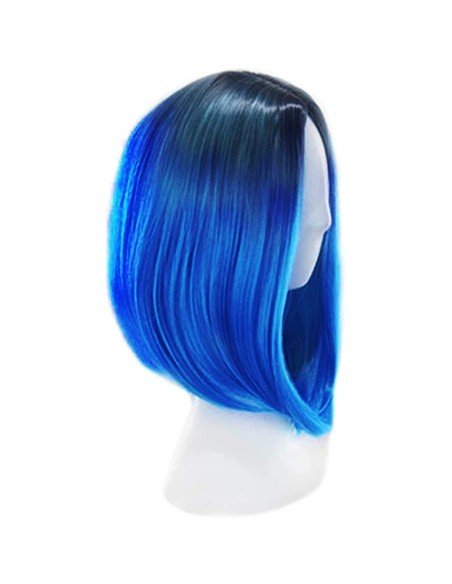 ⭐  Peluca Balayage Cosplay Degradee Kanekalon 30cm Uso Diario