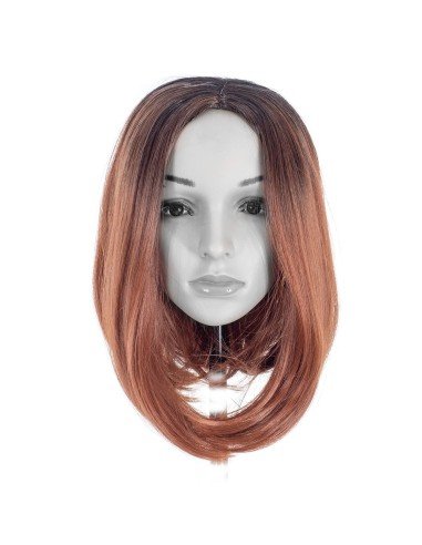 ⭐  Peluca Balayage Cosplay Degradee Kanekalon 30cm Uso Diario