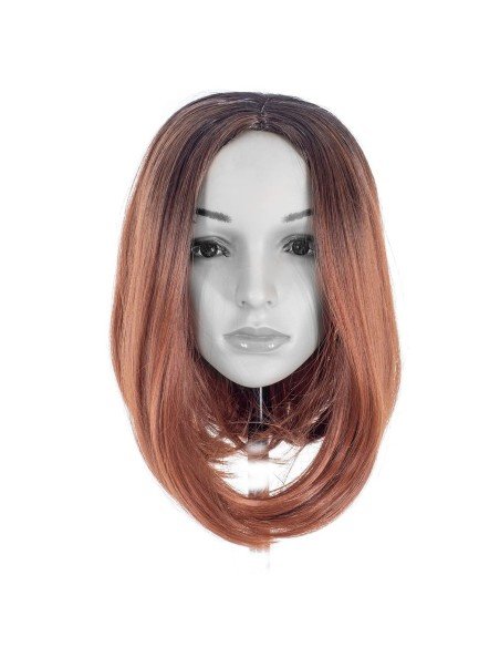 ⭐  Peluca Balayage Cosplay Degradee Kanekalon 30cm Uso Diario ⭐  Peluca Balayage Cosplay Degradee Kanekalon 30cm Uso Diario