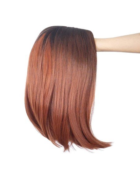 ⭐  Peluca Balayage Cosplay Degradee Kanekalon 30cm Uso Diario