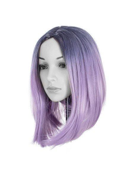 ⭐  Peluca Balayage Cosplay Degradee Kanekalon 30cm Uso Diario