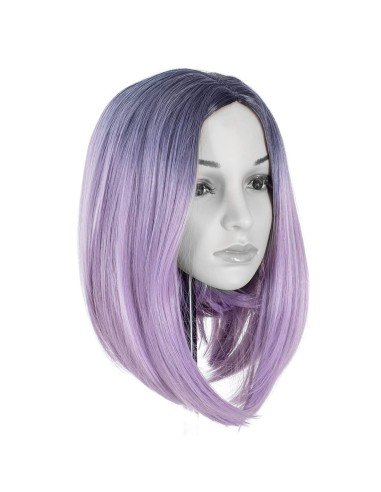 ⭐  Peluca Balayage Cosplay Degradee Kanekalon 30cm Uso Diario