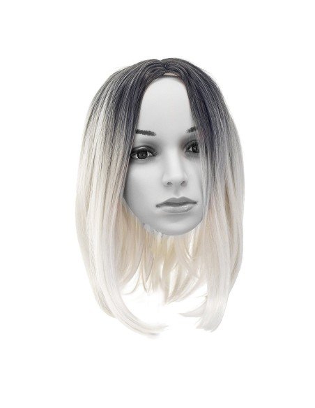 ⭐  Peluca Balayage Cosplay Degradee Kanekalon 30cm Uso Diario