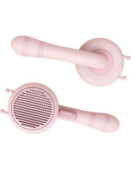 ⚡ Cepillo de cerdas metálicas para Mascotas gato conejo ⚡ Cepillo de cerdas metálicas para Mascotas gato conejo