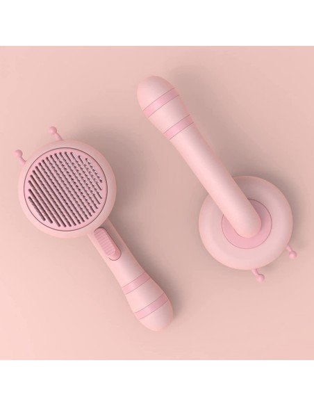 ⚡ Cepillo de cerdas metálicas para Mascotas gato conejo ⚡ Cepillo de cerdas metálicas para Mascotas gato conejo