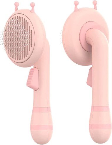 ⚡ Cepillo de cerdas metálicas para Mascotas gato conejo