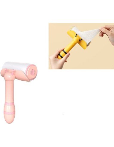 ⚡ Rodillo Quita Pelos para Mascotas elimina pelusa de gato perro conejo