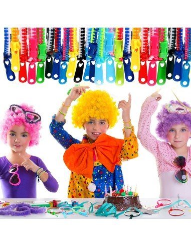 ⭐ Setx6 Pulseras de Amistad con Cremallera Zipper Bands