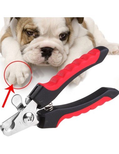 Pinza Corta Uñas para gatos y Mascotas tipo tijera profesional
