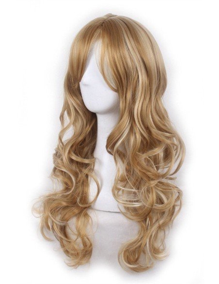 Peluca Balayage Cosplay Degradee Kanekalon 60cm Uso Diario