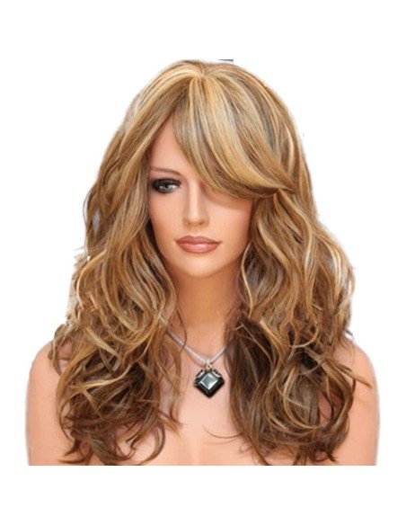 Peluca Balayage Cosplay Degradee Kanekalon 60cm Uso Diario