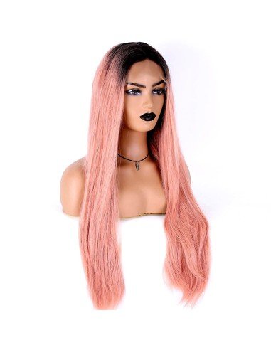 ⭐ Peluca Balayage Cosplay kanekalon degradee Ceniza