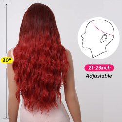 ⭐ Peluca Balayage Cosplay kanekalon degradee Ceniza