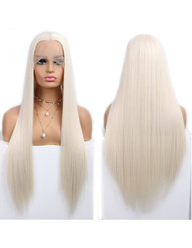 ⭐ Peluca Balayage Cosplay kanekalon degradee Ceniza