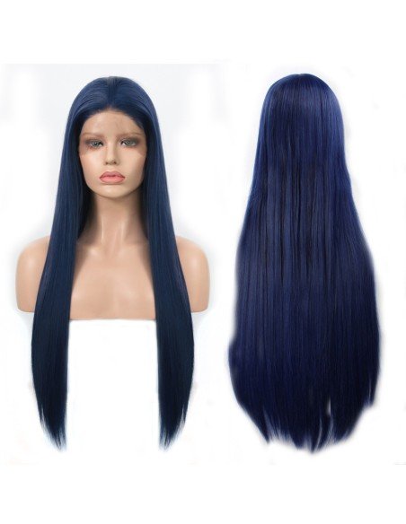 ⭐ Peluca Balayage Cosplay kanekalon degradee Ceniza