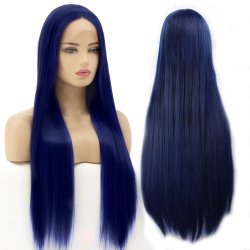 ⭐ Peluca Balayage Cosplay kanekalon degradee Ceniza