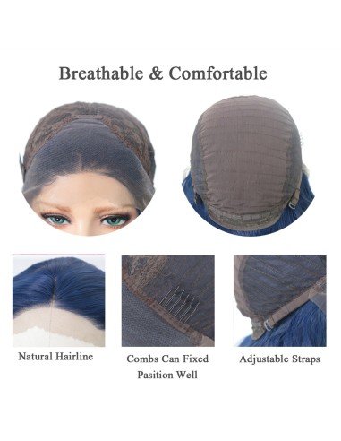 ⭐ Peluca Balayage Cosplay kanekalon degradee Ceniza