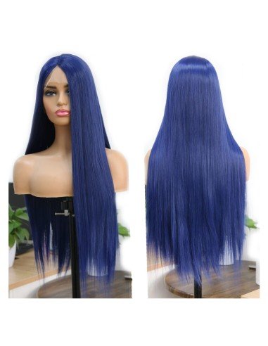 ⭐ Peluca Balayage Cosplay kanekalon degradee Ceniza