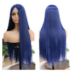 ⭐ Peluca Balayage Cosplay kanekalon degradee Ceniza