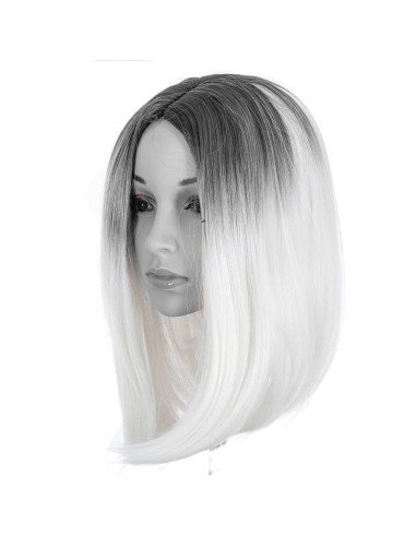 ⭐  Peluca Balayage Cosplay Degradee Kanekalon 30cm Uso Diario