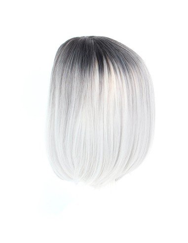 ⭐  Peluca Balayage Cosplay Degradee Kanekalon 30cm Uso Diario