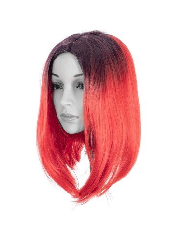 ⭐  Peluca Balayage Cosplay Degradee Kanekalon 30cm Uso Diario