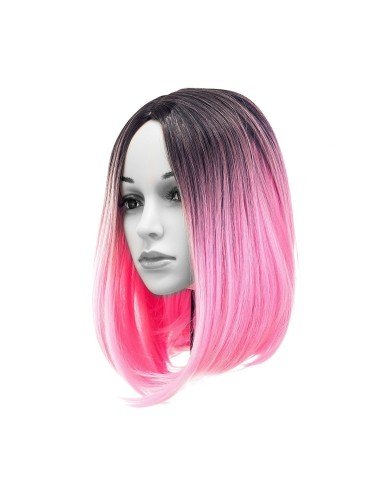 ⭐  Peluca Balayage Cosplay Degradee Kanekalon 30cm Uso Diario