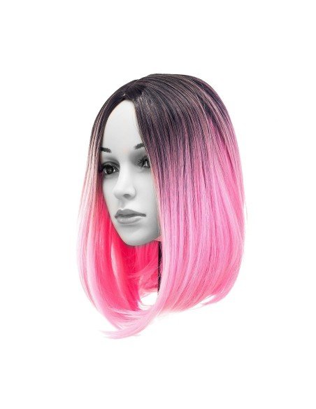 ⭐  Peluca Balayage Cosplay Degradee Kanekalon 30cm Uso Diario