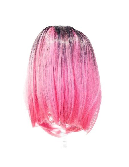 ⭐  Peluca Balayage Cosplay Degradee Kanekalon 30cm Uso Diario