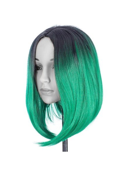 ⭐  Peluca Balayage Cosplay Degradee Kanekalon 30cm Uso Diario
