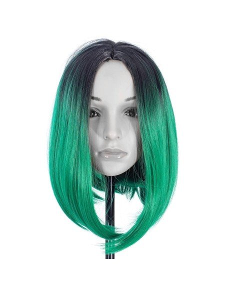 ⭐  Peluca Balayage Cosplay Degradee Kanekalon 30cm Uso Diario